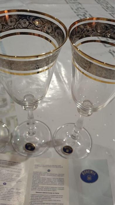 Продам фушеры богемский хрусталь