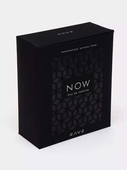 Parfyumlangan suv Now Rave by Lattafa erkaklar uchun, 100 ml