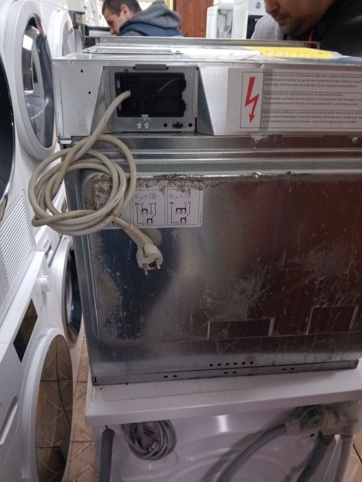 Иноксова печка за вграждане с керамичен плот АЕГ Aeg 2 години гаранция