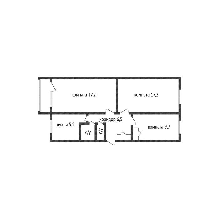 Продажа 3-комнатной квартиры