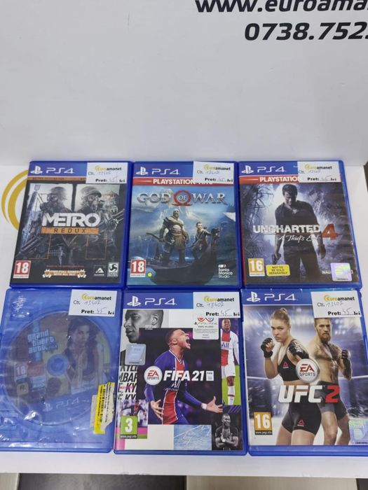 Jocuri PS4, Pret / bucata -N-