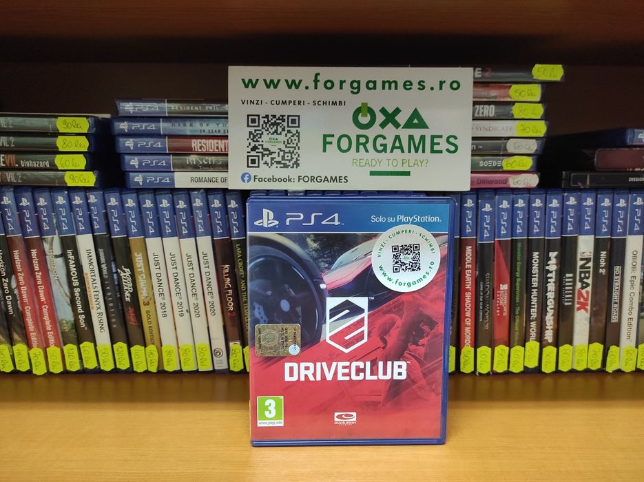 Joc PS4 Driveclub PS4 Forgames.ro