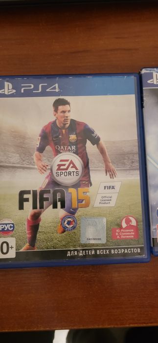 Продам два диска с играми ps4
