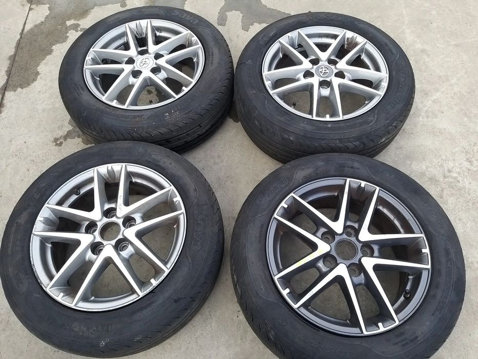 Set jante aliaj r16 cu anvelope 205/60r16 toyota verso 2014 42611yy500