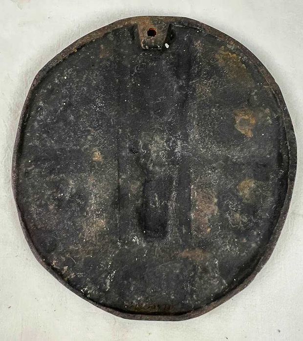 Relief din fonta, decoratiune biserica