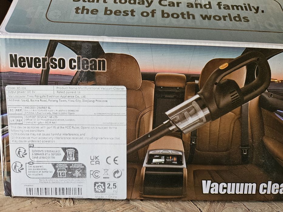 Ручной пылесос Neverso Clean