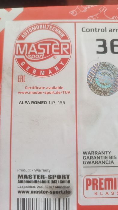 Kit brate spate alfa Romeo 147 / 156 nou