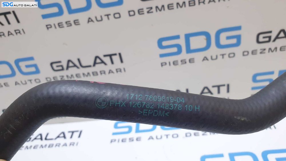 Furtun Conducta Tub Tubulatura Apa BMW Seria 5 F07 F10 F11 518 521 2.0 D 2010 - 2017 Cod 7809819 [AV1811]