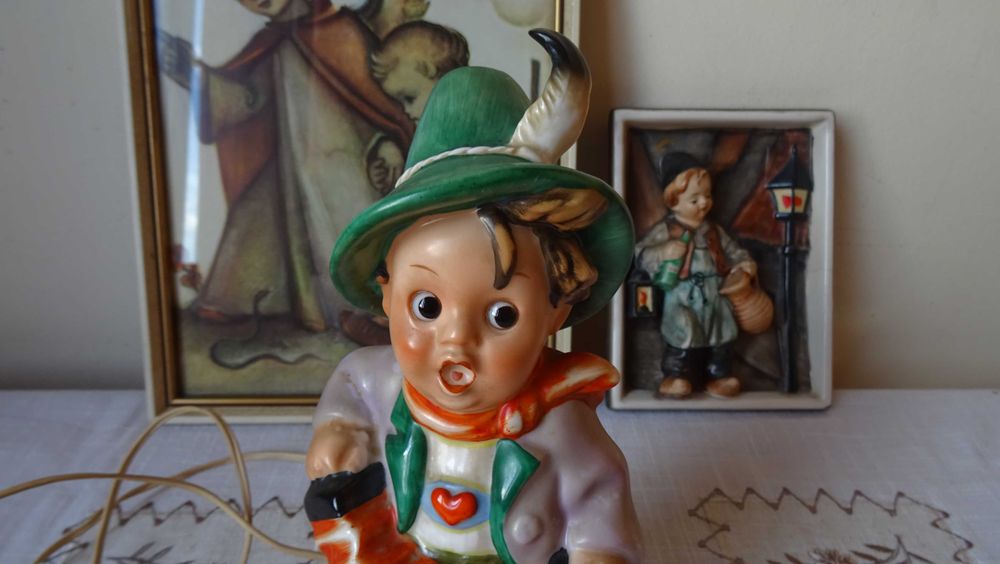 Оригинална настолна лампа - фигурка на Hummel