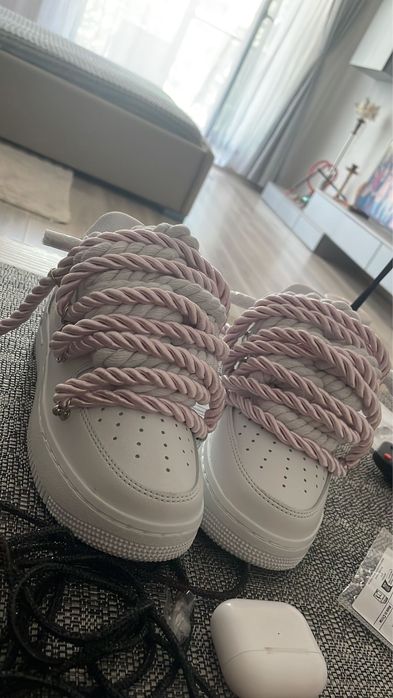 Air force 1 rope laces , pt fete