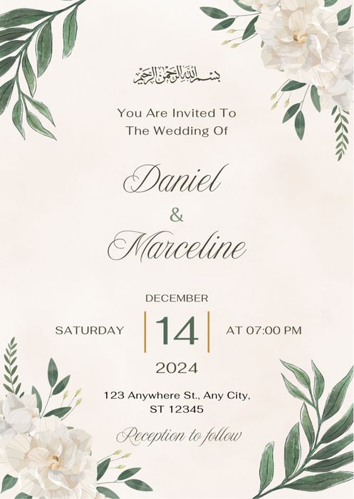 Тойға,асқат.б шақырту/меню