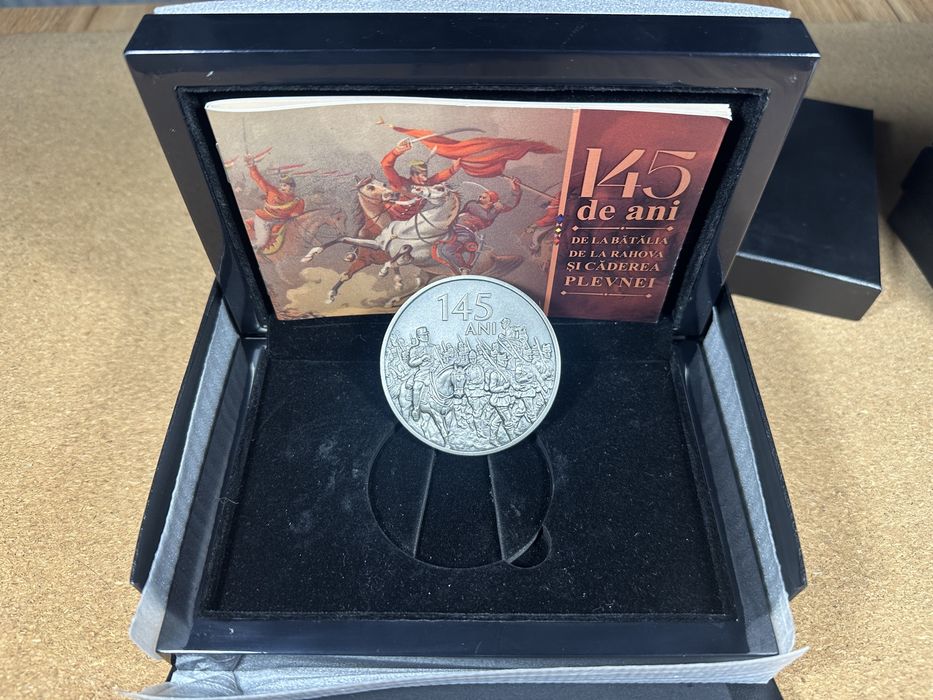 Medalie argint 999 157g - Plevna