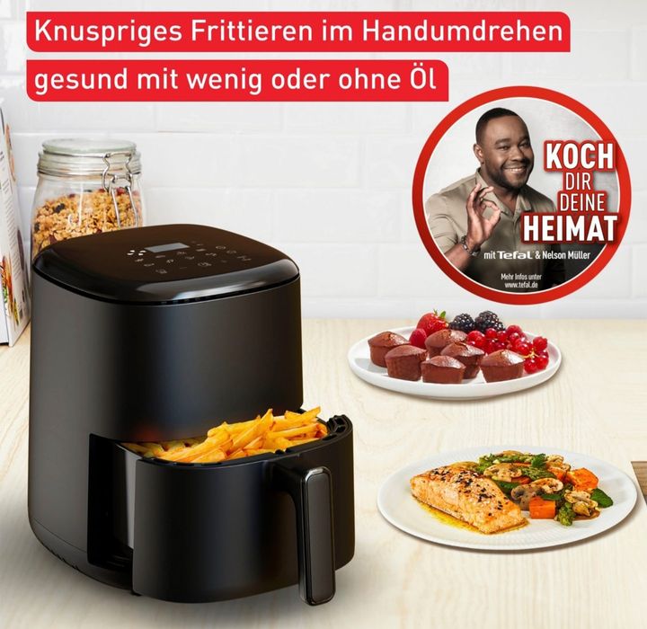 Фритюрник с горещ въздух Tefal EY1458 Easy Fry Compact, 1300 W
(11)