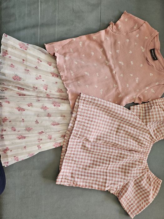 Яке, рокли, блуза Mayoral, H&M, Reserved,Zara 134 см.