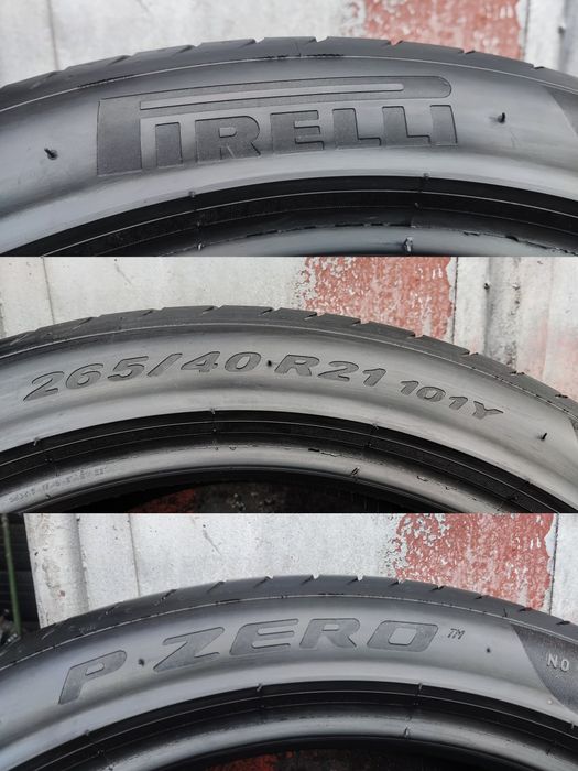 2броя летни гуми 265/40/21 Pirelli P Zero, NO, Porche
dot24