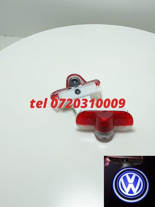 Proiectoare Holograma Led Logo Dedicate Vw Golf 4 Bora Touran Polo