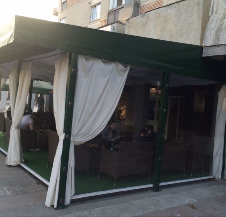 Folie terasa,folie pvc cristal,inchidere terasa