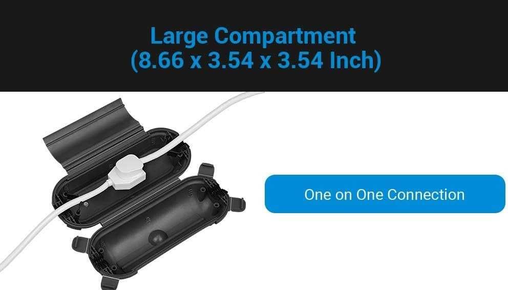 Защитна кутия за удължители Dewenwils – 3 броя в комплект