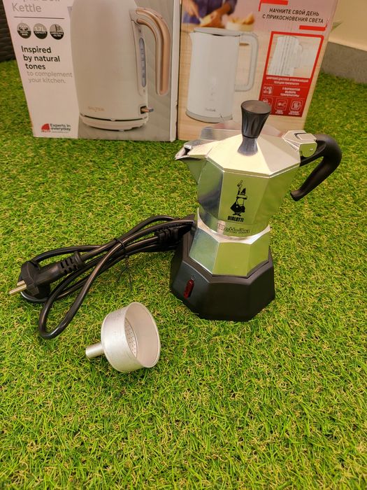 Кафеварка Bialetti Moka Elettrika за 2 чаши с бутон