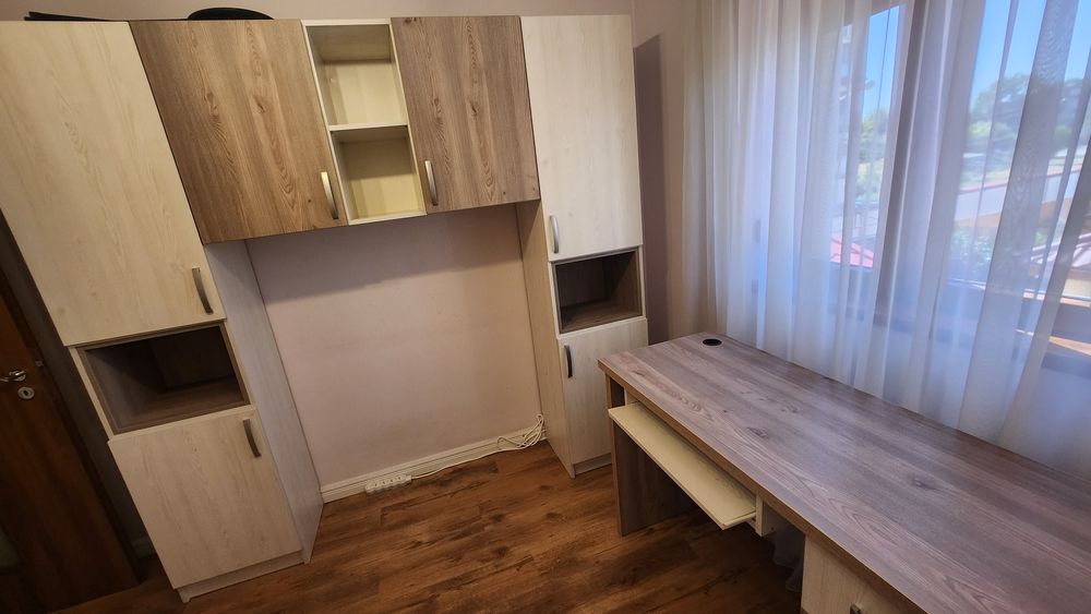 Set Dulapuri Verticale + Corp Suspendat + Masa PC / Dormitor Camera ZI