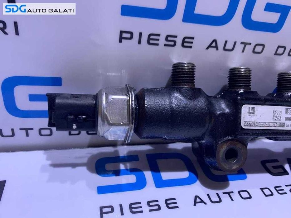 Rampa Injectoare cu Senzor Presiune Peugeot Partner 1.6 HDI 2002 - 2010 Cod 9658227880 9654592680