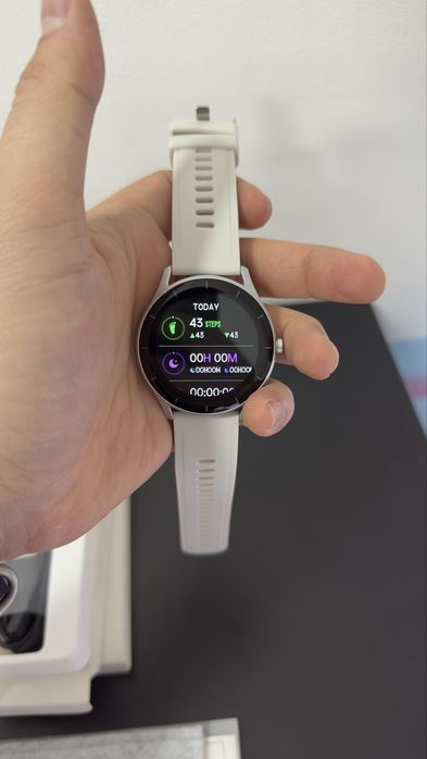 Смарт-часы с круглым дисплеем 1.28” TFT.