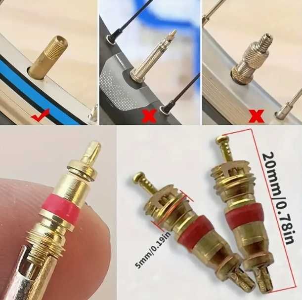 50 бр. игли за вентили за гуми