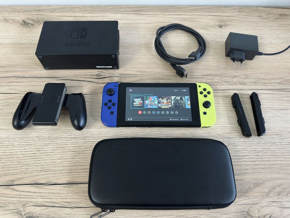 Продам прошитую Nintendo Switch 128gb 19 игр | Нинтендо Свитч