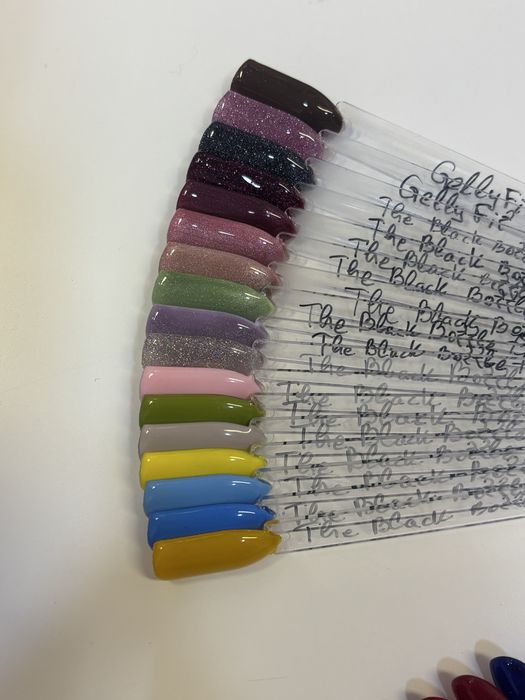 Гел лак Gelly Fit , The Black Bottle  , Luna