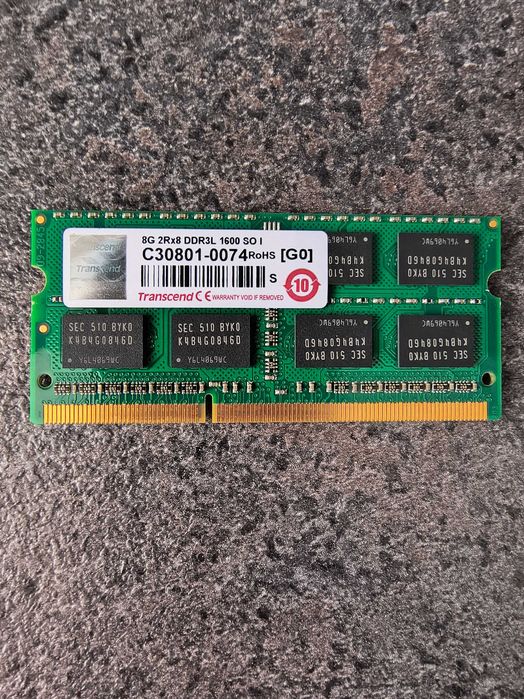 Memorie RAM Laptop 8GB DDR3 Transcend
