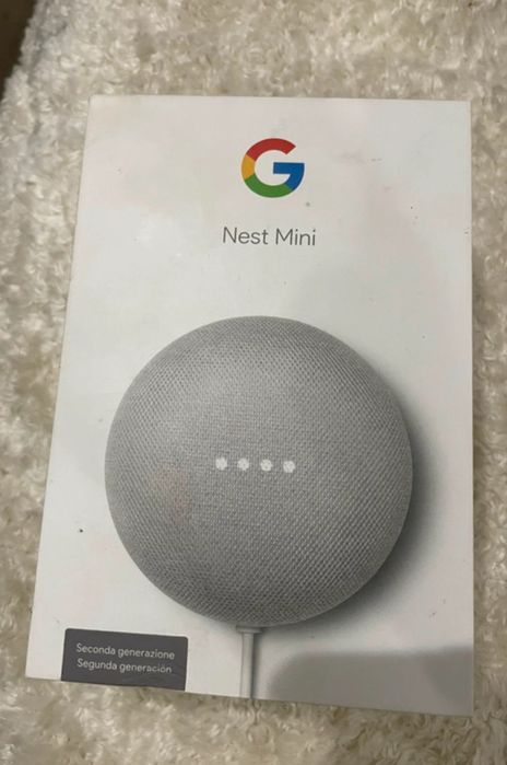 Google Nest Mini Generația 2 , cutie originală , Google Home