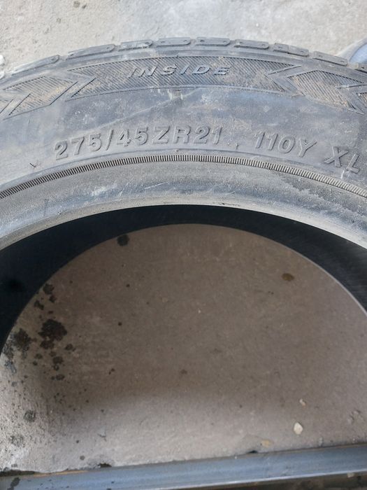 Продам летние шины 275/45z r 21