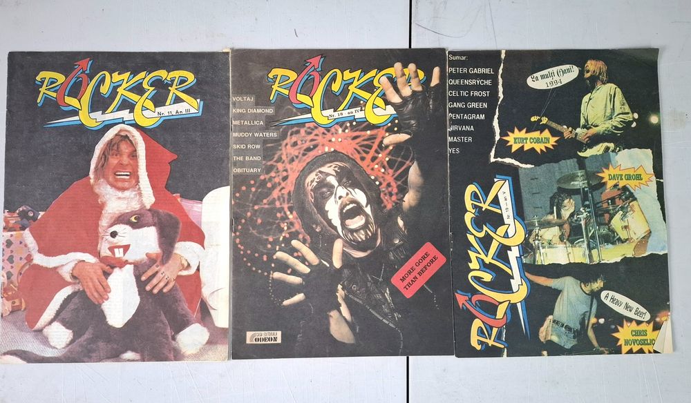 Reviste rare românești Rocker