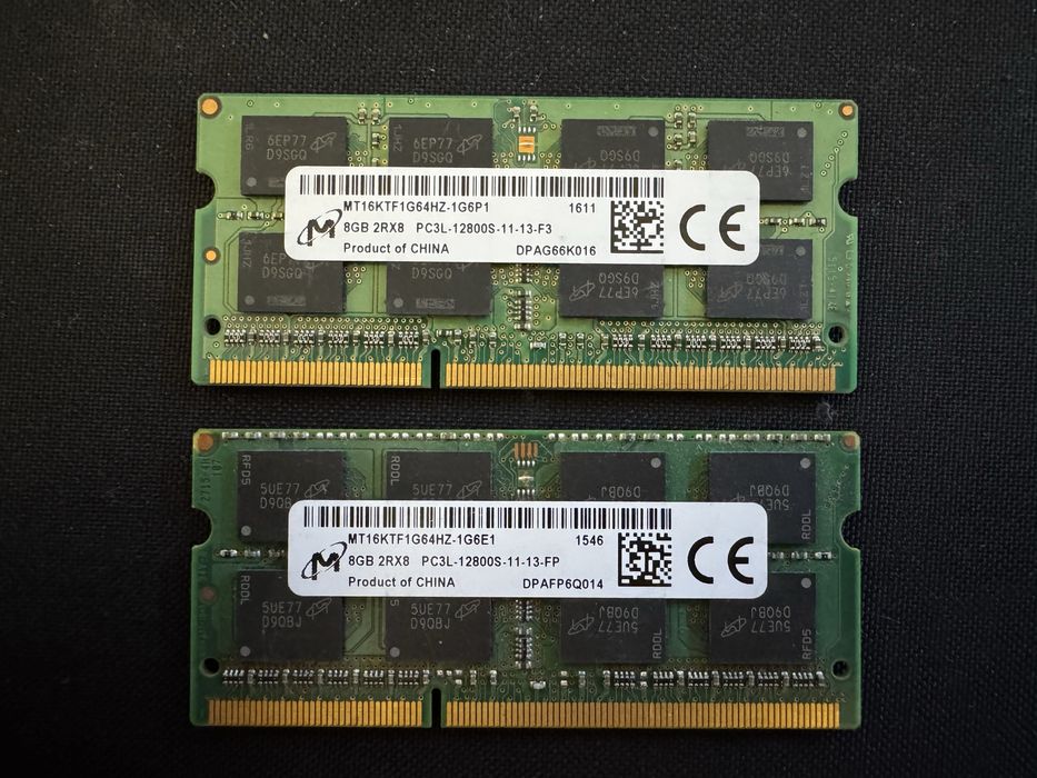 16GB DDR 3 Micron