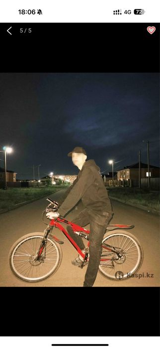 Продам велосипед, откатал 2 месяца лета