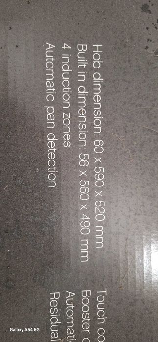 Plita inducție nouă ,preț 1000 ron