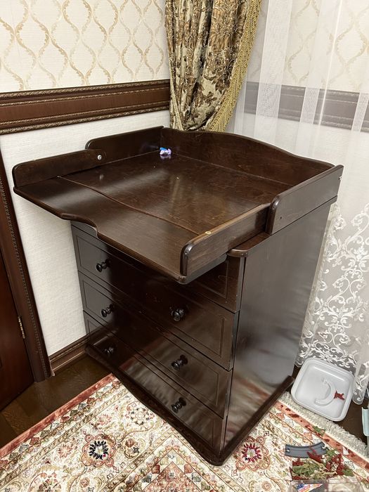 Пеленальный стол дерево