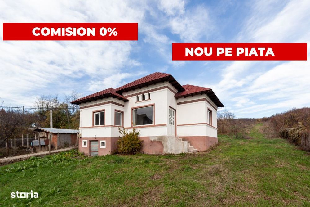 Casa la tara cu teren generos in zona Calinesti-Ciocanesti -Jud. Arges