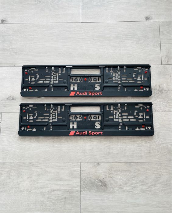 Подложки за регистрационни номера Bova Car / Audi Sport