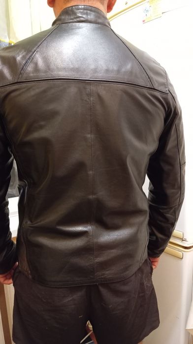 Натуральная кожаная куртка