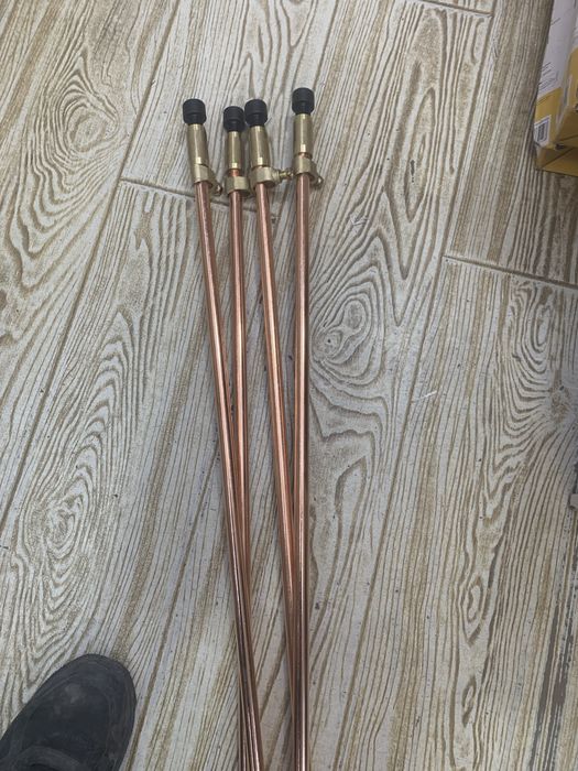 Штир , заземленя козик