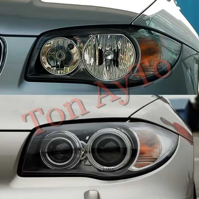 Капаци Фарове БМВ Е81 Е82 Е83 Е87 Е88 1М BMW E81 E82 E87 E88 1M 2003-2011 Стъкла Фарове Капаци