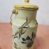 Set de ceainic cu capac pictate manual decor