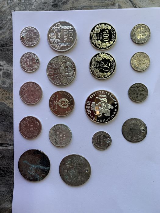 Сребърни и юбилейни монети