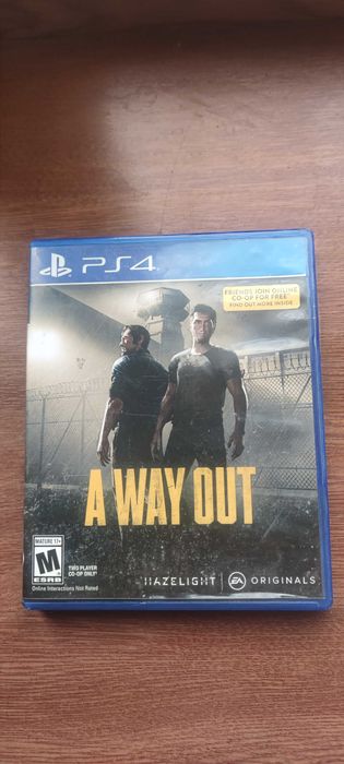 A Way Out PS4 PS5 б/у русские сабы (только для 2-х игроков)