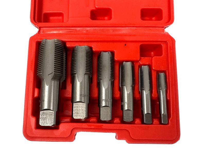 Комплект метчици за тръби 6 части gebo tools