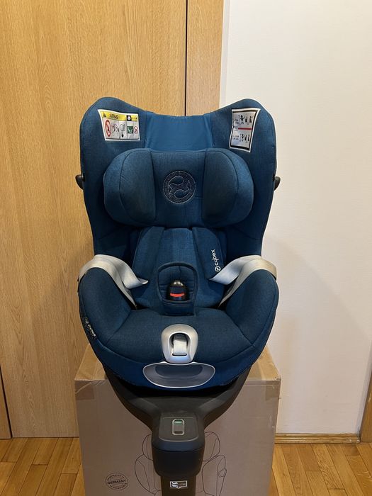 Scaun auto copii rotativ Cybex Sirona Zi+ i-Size Plus Mountain Blue