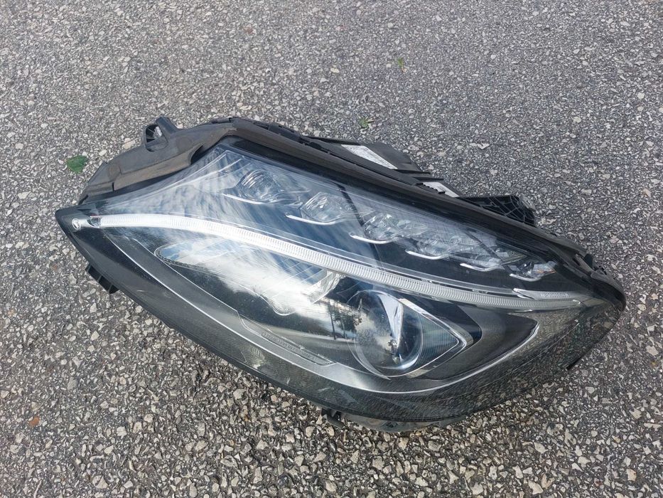 Необорудван ляв фар Mercedes-Benz W205 C200d 2014,2015,2016, 2017,2018