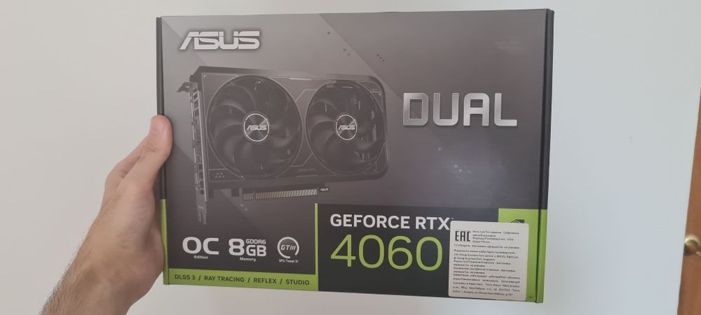 Видеокарта ASUS RTX 4060