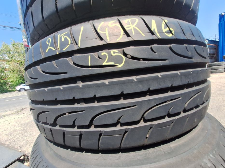 2 anvelope vara 215/45r16 Dunlop Montaj Gratuit